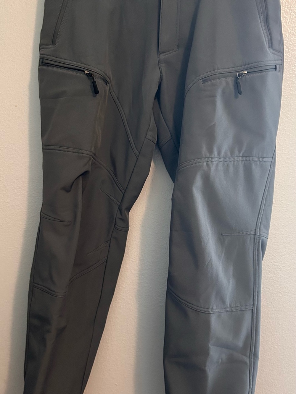 TSLA hiking cargo pants. Lined, waterproof